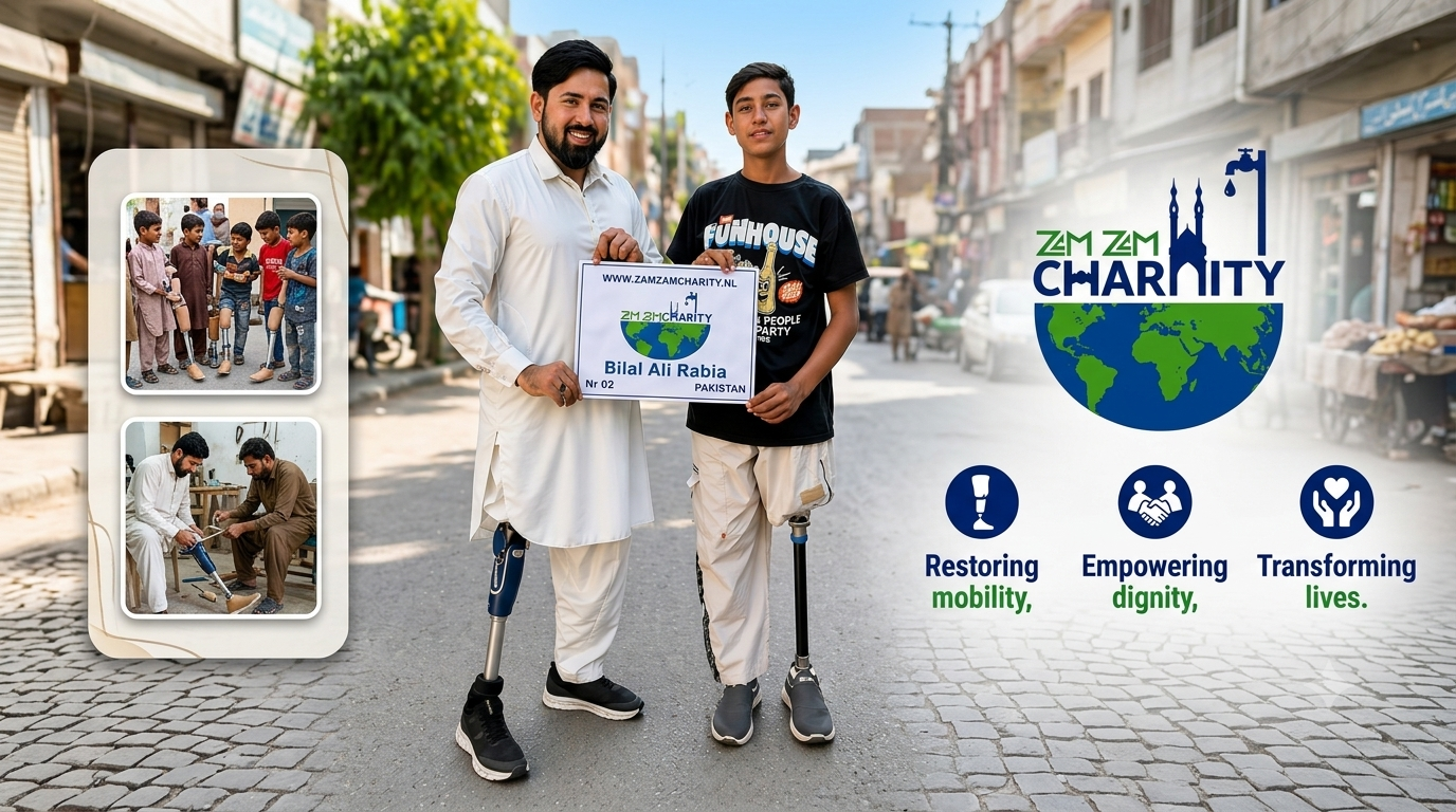 Leg Donation Campaign - Zamzam Charity